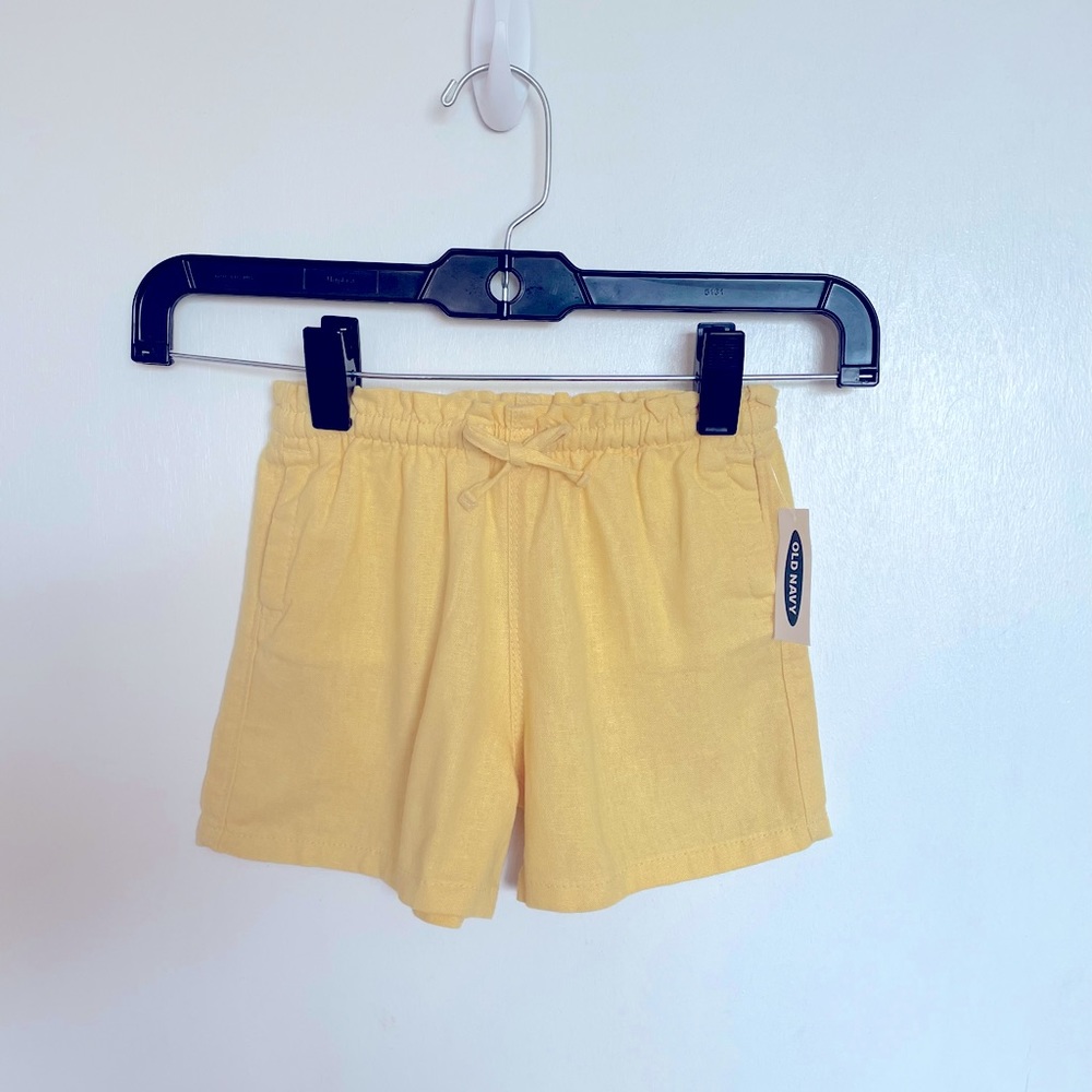 Old Navy Linen Toddler Shorts - Size 4T